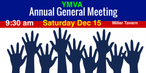 YMVA AGM Sat Dec 15 9:30 am